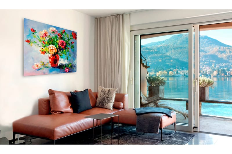 Tavle Beautiful Roses 120X80 - Artgeist sp. z o. o. - Innredning - Bilder & kunst - Lerretsbilder