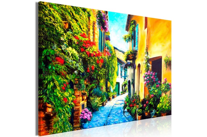 Tavle Beautiful Street (1 Part) Wide 90X60 - Artgeist sp. z o. o. - Innredning - Bilder & kunst - Lerretsbilder