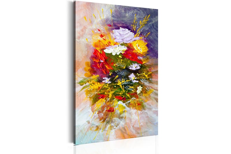 Tavle Blommor I Augusti 80X120 - Artgeist sp. z o. o. - Innredning - Bilder & kunst - Lerretsbilder