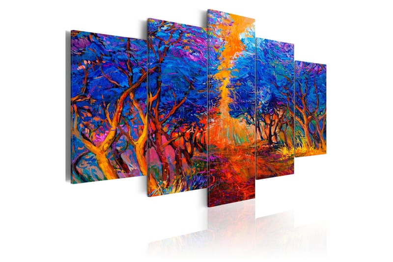 Tavle Blue Valley 200X100 - Artgeist sp. z o. o. - Innredning - Bilder & kunst - Lerretsbilder