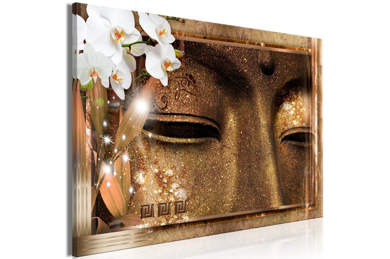 Tavle Buddha'S Eyes (1 Part) Wide 120X80 - Artgeist sp. z o. o. - Innredning - Bilder & kunst - Lerretsbilder