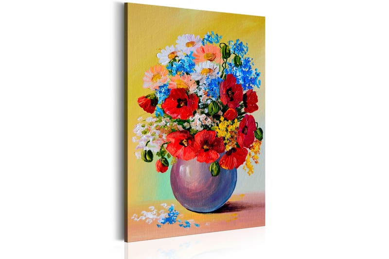 Tavle Bunch Of Wildflowers 80X120 - Artgeist sp. z o. o. - Innredning - Bilder & kunst - Lerretsbilder