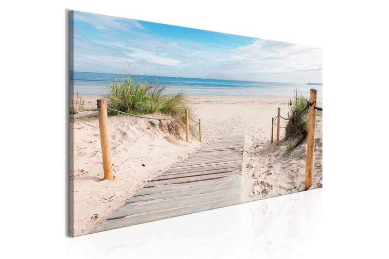Tavle Charming Beach 120X40 - Artgeist sp. z o. o. - Innredning - Bilder & kunst - Lerretsbilder