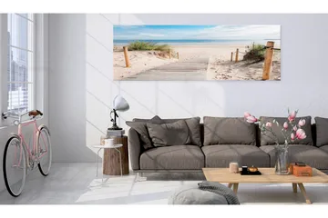 Tavle Charming Beach 120X40 - Artgeist sp. z o. o. - Innredning - Bilder & kunst - Lerretsbilder