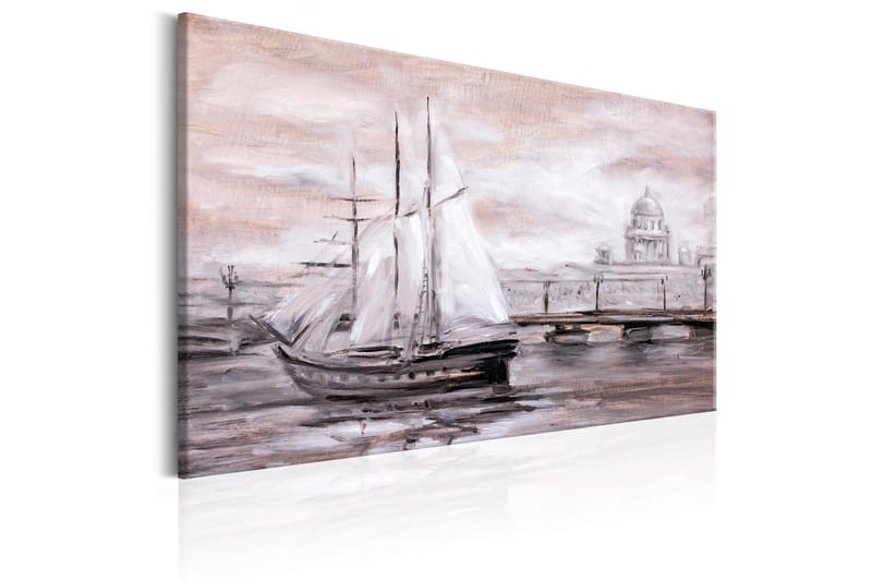 Tavle Charming Port 90X60 - Artgeist sp. z o. o. - Innredning - Bilder & kunst - Lerretsbilder