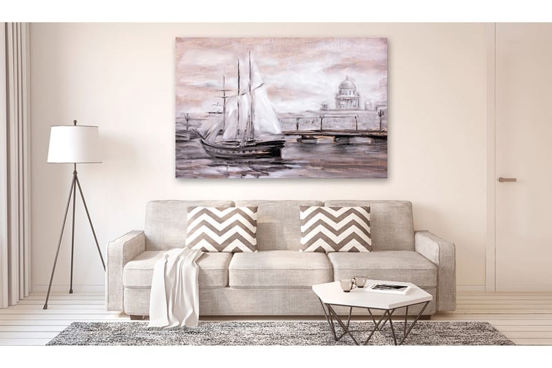 Tavle Charming Port 90X60 - Artgeist sp. z o. o. - Innredning - Bilder & kunst - Lerretsbilder