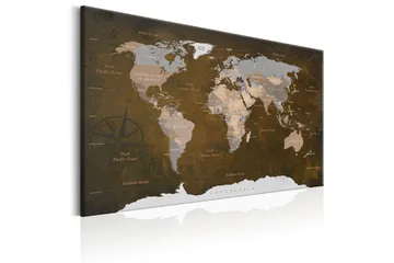 Tavle Cinnamon Travels 90X60 - Artgeist sp. z o. o. - Innredning - Bilder & kunst - Lerretsbilder
