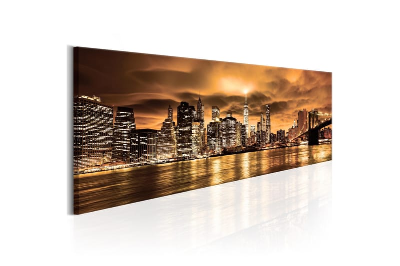 Tavle City Of The Setting Sun 120X40, Artgeist sp. z o. o.