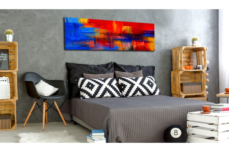 Tavle Colour Of Passion 135X45 - Artgeist sp. z o. o. - Innredning - Bilder & kunst - Lerretsbilder