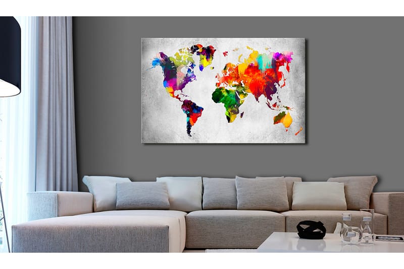 Tavle Coloured Revolution 60X40 - Artgeist sp. z o. o. - Innredning - Bilder & kunst - Lerretsbilder