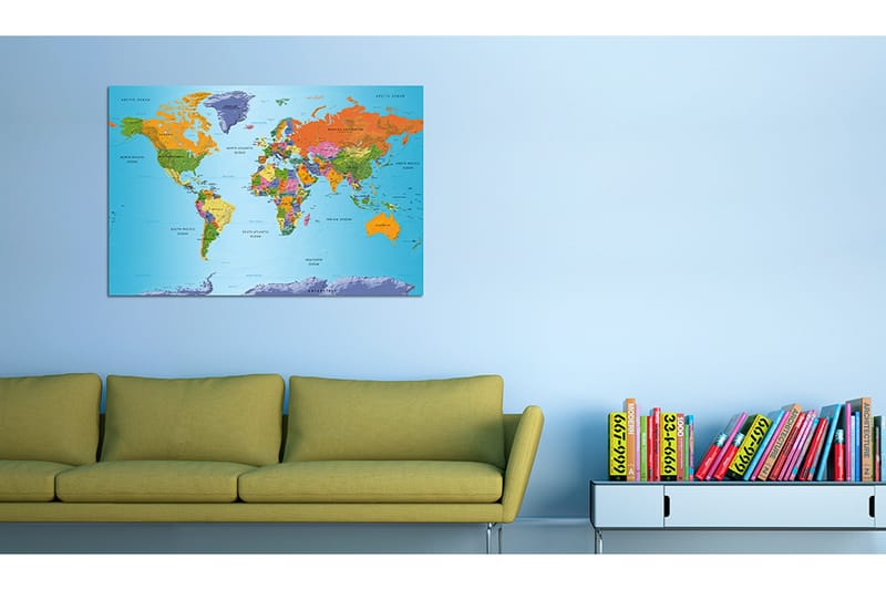 Tavle Colourful Note 120X80, Artgeist sp. z o. o.