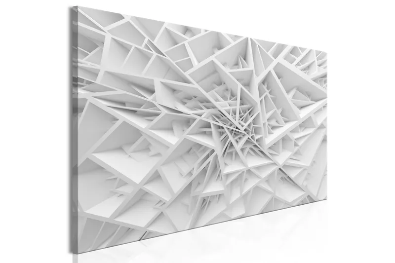 Tavle Complicated Geometry (1 Part) Narrow 135X45 - Artgeist sp. z o. o. - Innredning - Bilder & kunst - Lerretsbilder