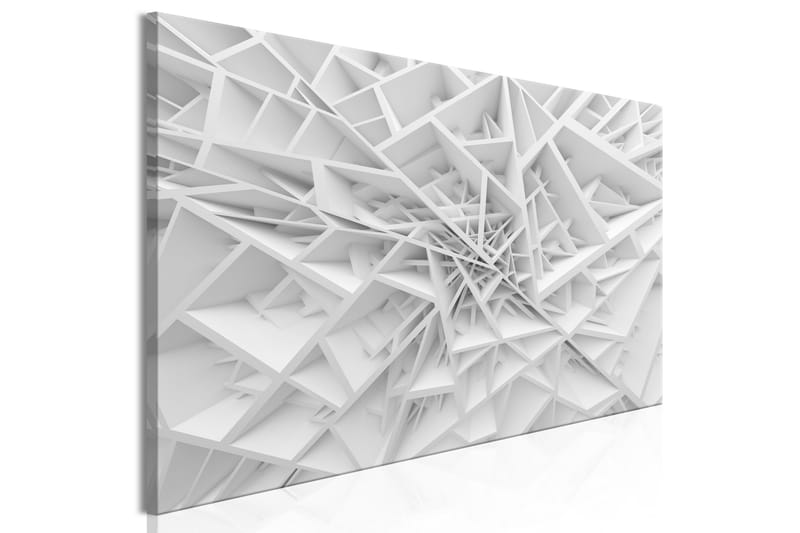 Tavle Complicated Geometry (1 Part) Narrow 135X45 - Artgeist sp. z o. o. - Innredning - Bilder & kunst - Lerretsbilder