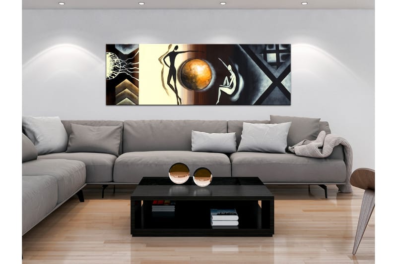 Tavle Conversation (1 Part) Narrow 150X50 - Artgeist sp. z o. o. - Innredning - Bilder & kunst - Lerretsbilder