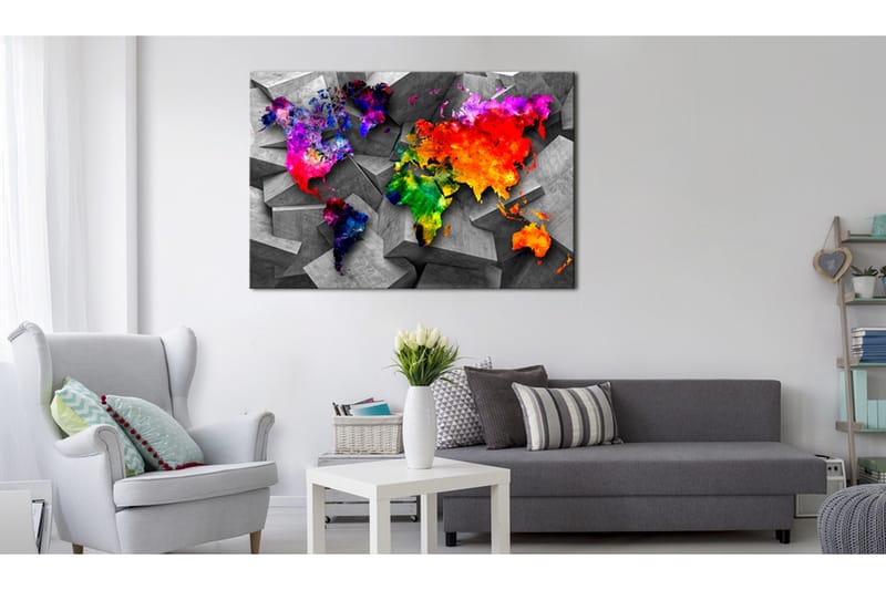 Tavle Cubic World 120X80, Artgeist sp. z o. o.