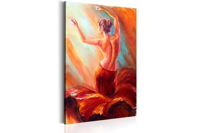 Tavle Dancer Of Fire 80X120 - Artgeist sp. z o. o. - Innredning - Bilder & kunst - Lerretsbilder
