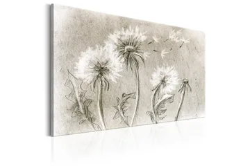 Tavle Dandelions (Pencil Artwork) 120X80 - Artgeist sp. z o. o. - Innredning - Bilder & kunst - Lerretsbilder