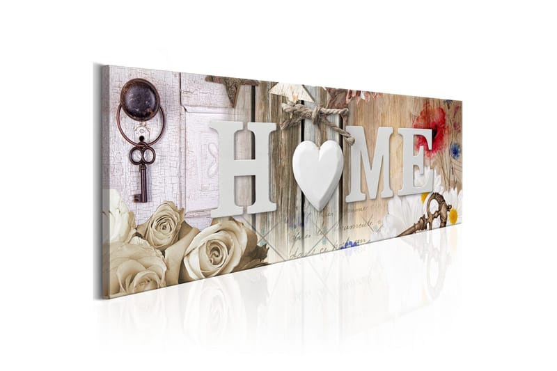 Tavle Domestic Chronicle 120X40 - Artgeist sp. z o. o. - Innredning - Bilder & kunst - Lerretsbilder