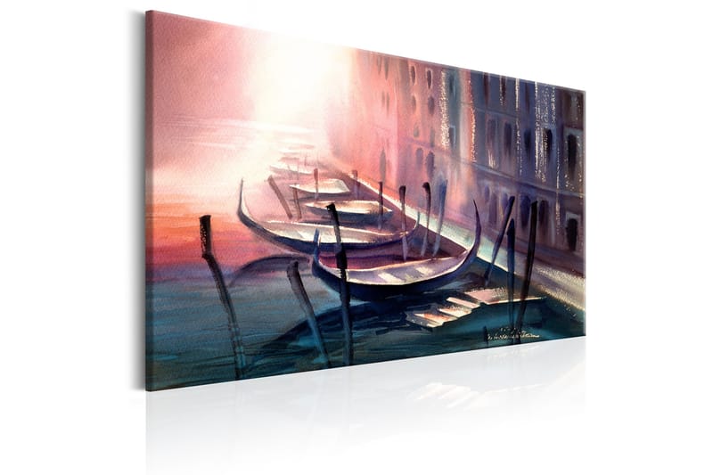 Tavle Early Morning In Venice 90X60 - Artgeist sp. z o. o. - Innredning - Bilder & kunst - Lerretsbilder