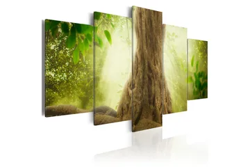 Tavle Elves Tree 200X100 - Artgeist sp. z o. o. - Innredning - Bilder & kunst - Lerretsbilder