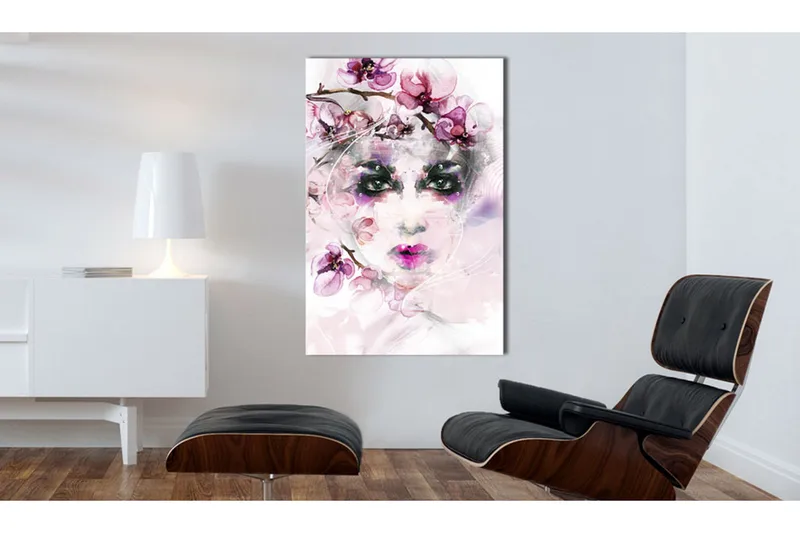 Tavle Face Of Feminity 80X120 - Artgeist sp. z o. o. - Innredning - Bilder & kunst - Lerretsbilder