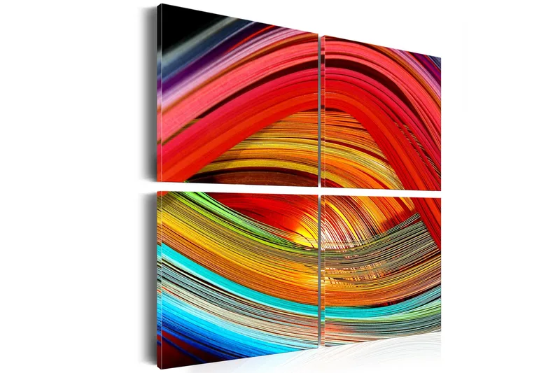 Tavle Fargerike Dybder 60X60, Artgeist sp. z o. o.
