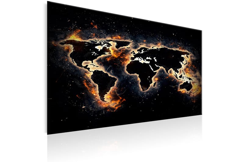 Tavle Fiery World 90X60 - Artgeist sp. z o. o. - Innredning - Bilder & kunst - Lerretsbilder