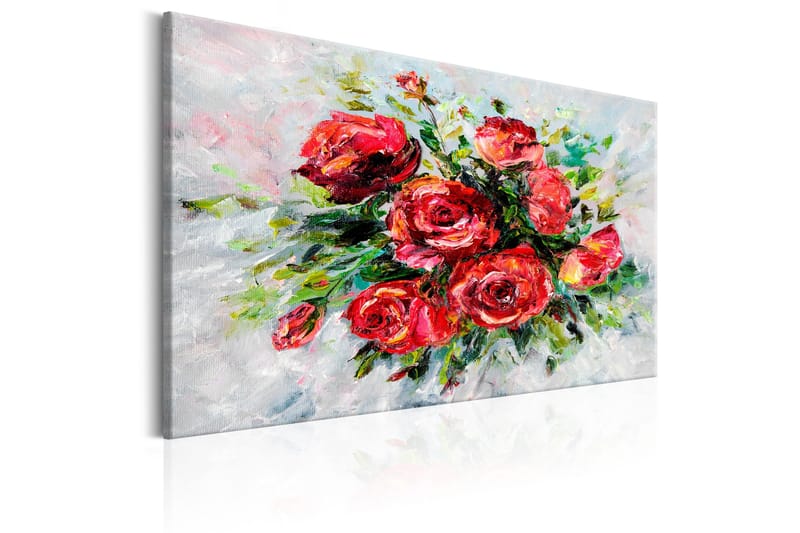 Tavle Flowers Of Love 60X40 - Artgeist sp. z o. o. - Innredning - Bilder & kunst - Lerretsbilder