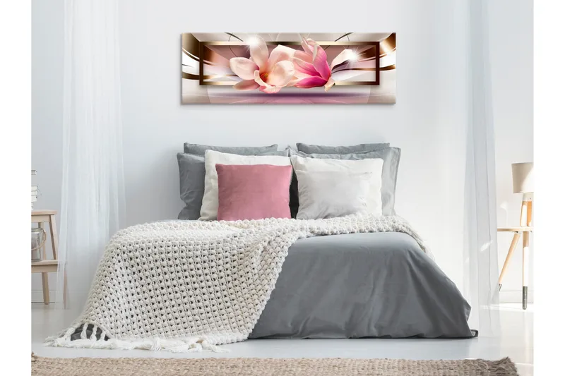 Tavle Flowers Outside The Frame (1 Part) Narrow 135X45, Artgeist sp. z o. o.