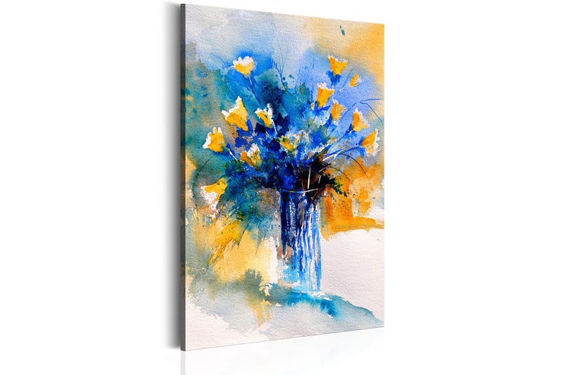 Tavle Flowery Artistry 40X60 - Artgeist sp. z o. o. - Innredning - Bilder & kunst - Lerretsbilder