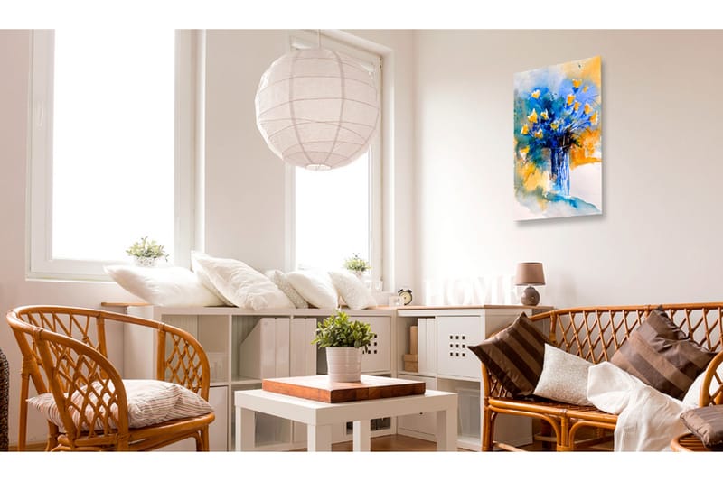 Tavle Flowery Artistry 40X60 - Artgeist sp. z o. o. - Innredning - Bilder & kunst - Lerretsbilder