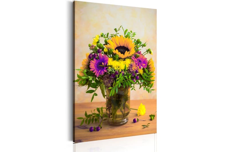 Tavle Flowery Charm 80X120 - Artgeist sp. z o. o. - Innredning - Bilder & kunst - Lerretsbilder
