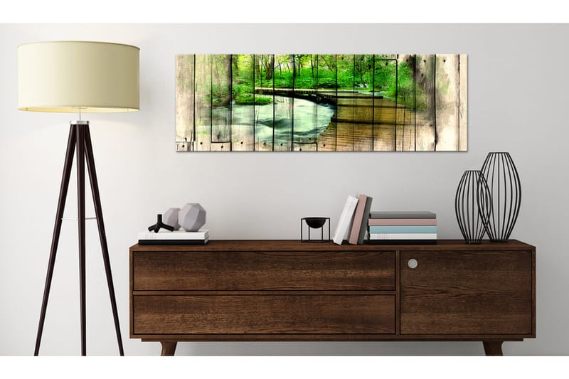 Tavle Forestry Memories 120X40 - Artgeist sp. z o. o. - Innredning - Bilder & kunst - Lerretsbilder
