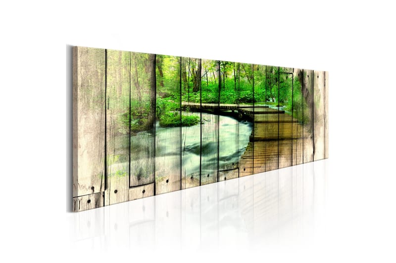 Tavle Forestry Memories 120X40 - Artgeist sp. z o. o. - Innredning - Bilder & kunst - Lerretsbilder
