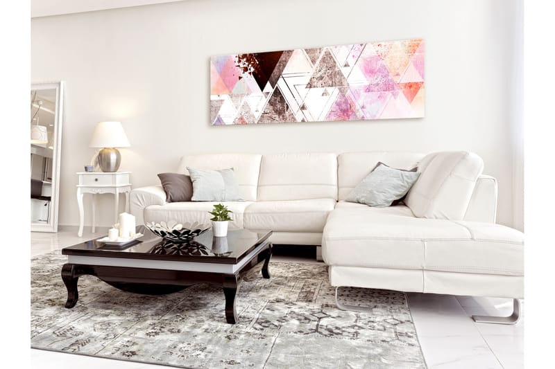 Tavle Geometric Evolution (1 Part) Narrow 150X50 - Artgeist sp. z o. o. - Innredning - Bilder & kunst - Lerretsbilder