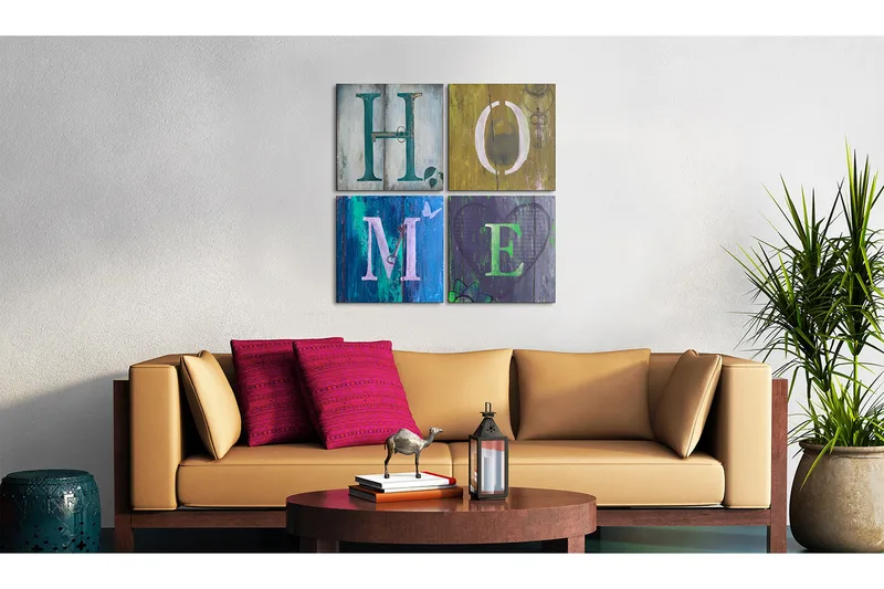 Tavle Gjør Det Selv 60X60 - Artgeist sp. z o. o. - Innredning - Bilder & kunst - Lerretsbilder