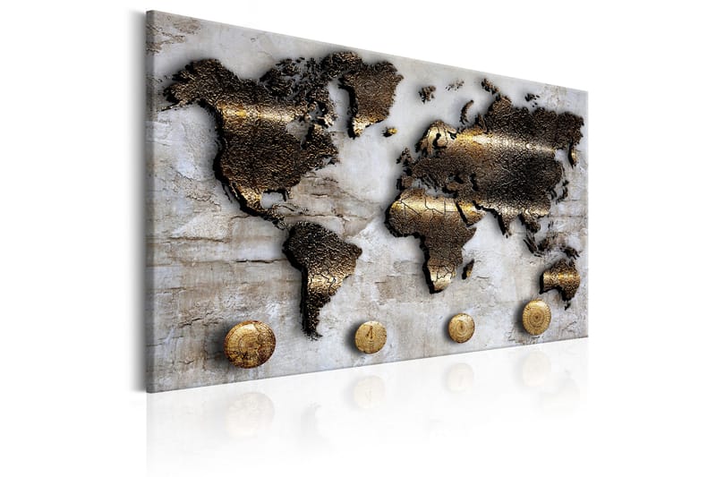 Tavle Golden Journey 60X40 - Artgeist sp. z o. o. - Innredning - Bilder & kunst - Lerretsbilder