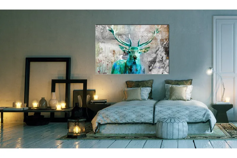 Tavle Green Deer 120X80, Artgeist sp. z o. o.