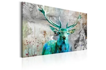 Tavle Green Deer 90X60 - Artgeist sp. z o. o. - Innredning - Bilder & kunst - Lerretsbilder