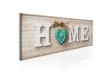 Tavle Home: Blue 135X45 - Artgeist sp. z o. o. - Innredning - Bilder & kunst - Lerretsbilder