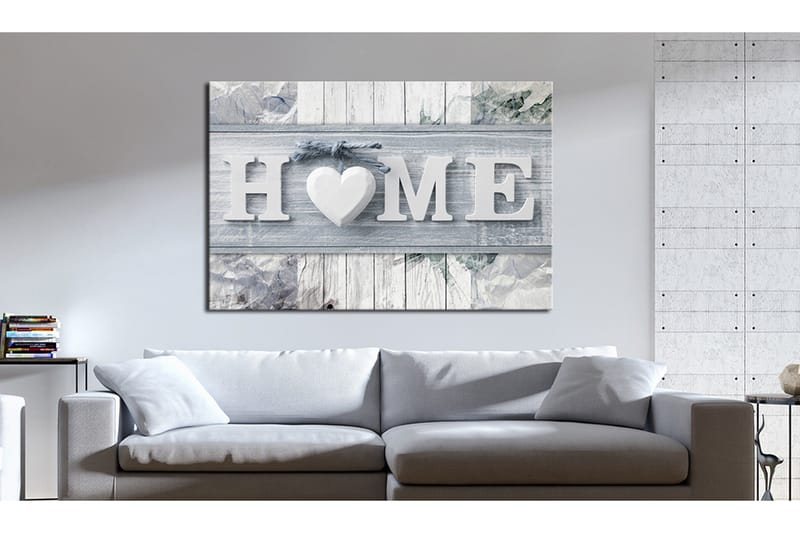 Tavle Home: Winter House 120X80 - Artgeist sp. z o. o. - Innredning - Bilder & kunst - Lerretsbilder