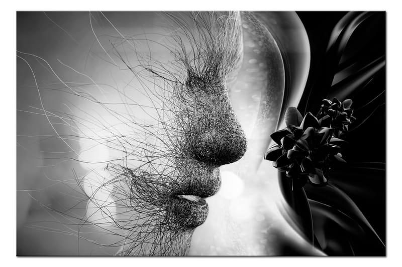 Tavle Human Thread 120X80 - Artgeist sp. z o. o. - Innredning - Bilder & kunst - Lerretsbilder