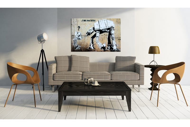 Tavle I Am Your Father By Banksy 90X60, Artgeist sp. z o. o.
