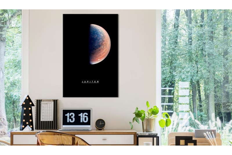 Tavle Jupiter (1 Part) Vertical 40X60 - Artgeist sp. z o. o. - Innredning - Bilder & kunst - Lerretsbilder