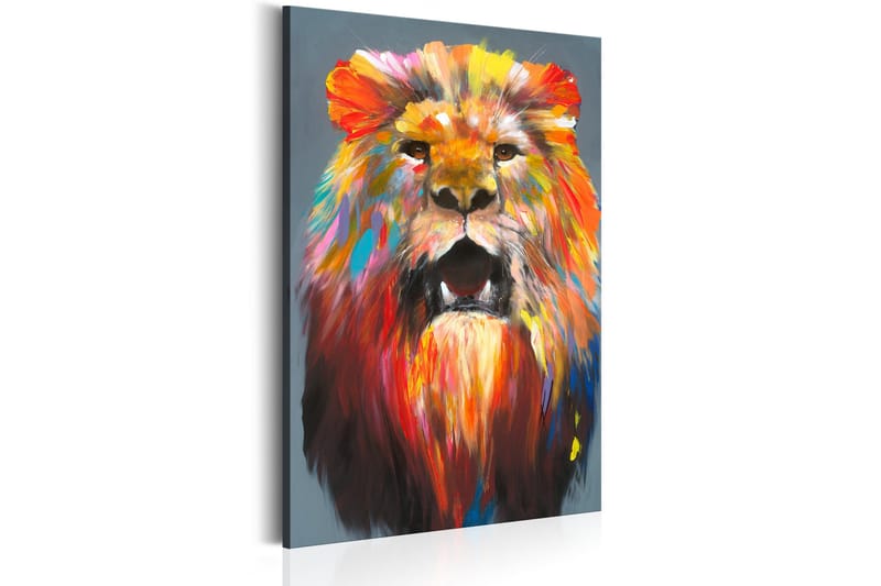 Tavle King Of Colours 40X60 - Artgeist sp. z o. o. - Innredning - Bilder & kunst - Lerretsbilder
