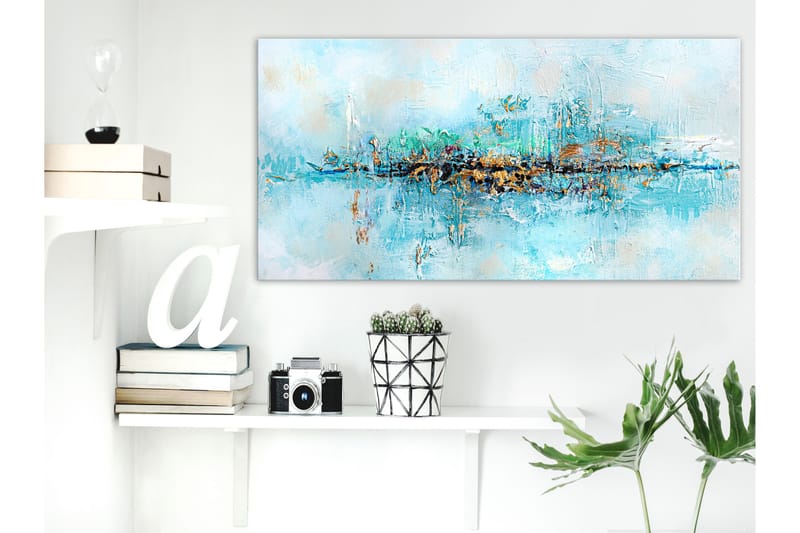 Tavle Lagoon (1 Part) Wide 120X60 - Artgeist sp. z o. o. - Innredning - Bilder & kunst - Lerretsbilder