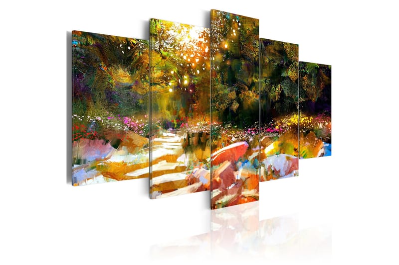 Tavle Land Of Fairies 200X100 - Artgeist sp. z o. o. - Innredning - Bilder & kunst - Lerretsbilder