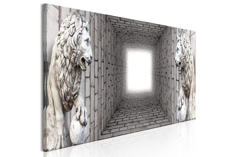 Tavle Light In The Tunnel (1 Part) Narrow 150X50 - Artgeist sp. z o. o. - Innredning - Bilder & kunst - Lerretsbilder