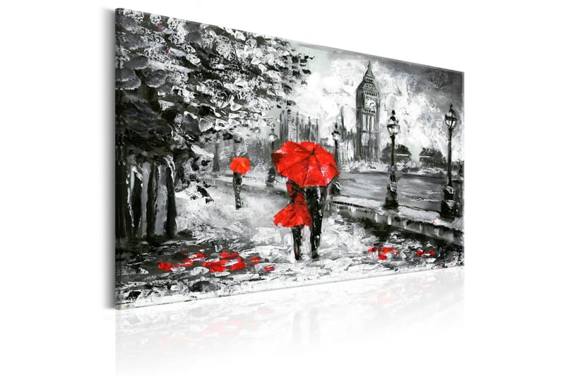 Tavle London Walk 60X40 - Artgeist sp. z o. o. - Innredning - Bilder & kunst - Lerretsbilder