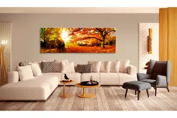 Tavle Magic Of Autumn 135X45 - Artgeist sp. z o. o. - Innredning - Bilder & kunst - Lerretsbilder